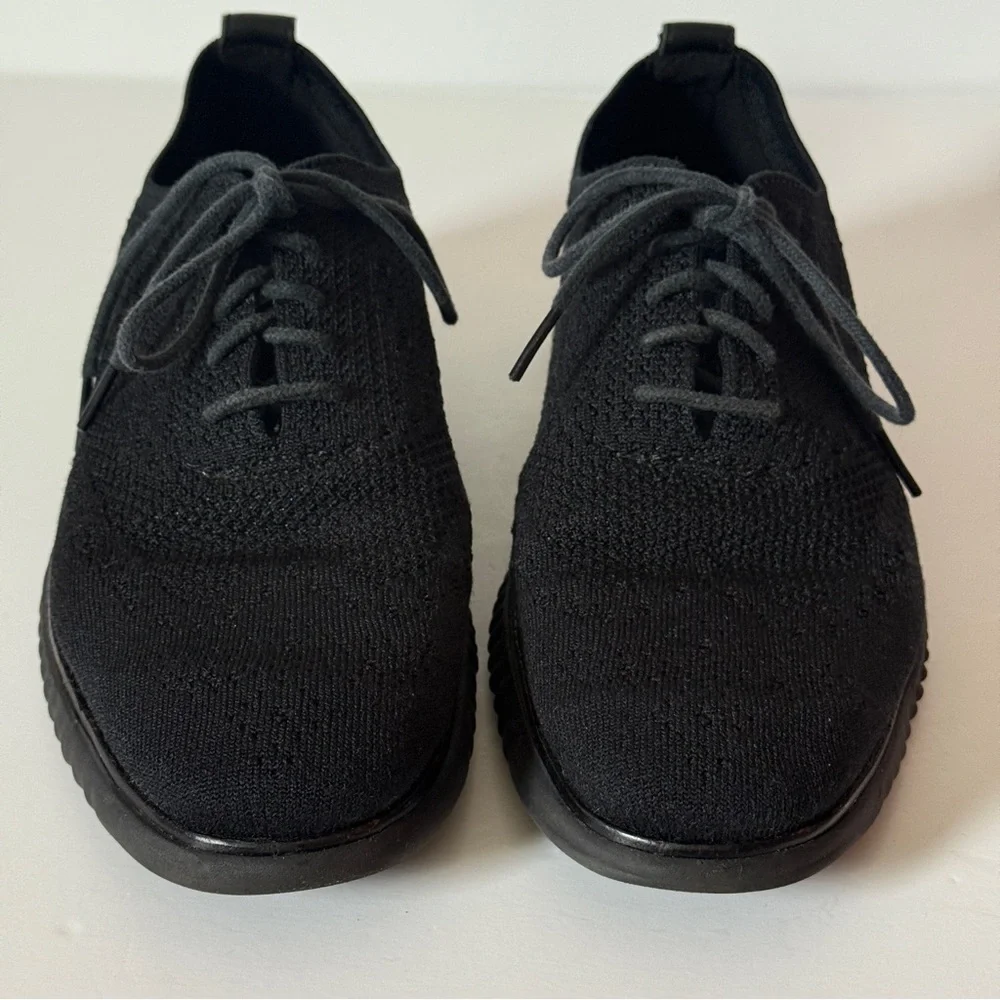 Cole Haan 2. Zero Grand Men’s 7.5M Black Stitchlite Wingtip Oxford Shoes C28527